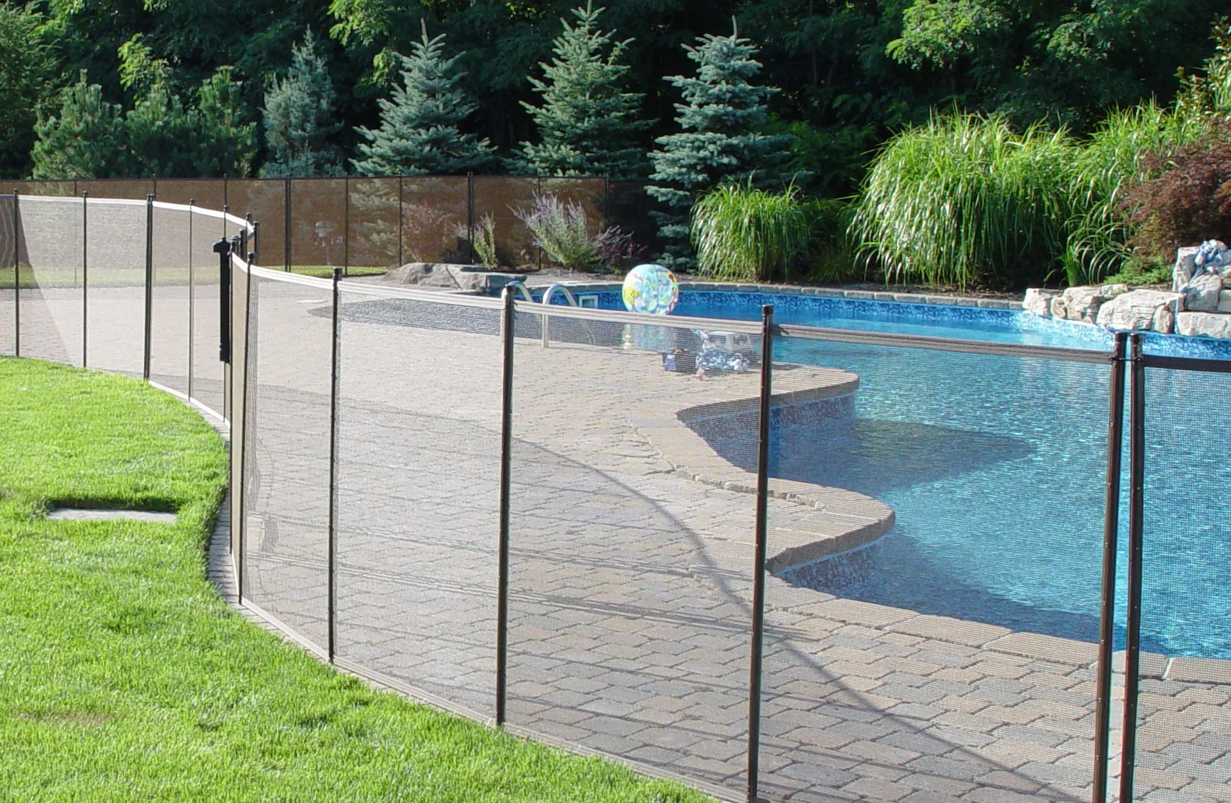 mesh removeable pool fence
