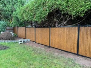 Image_20250319093036 Faux wood Metal fence